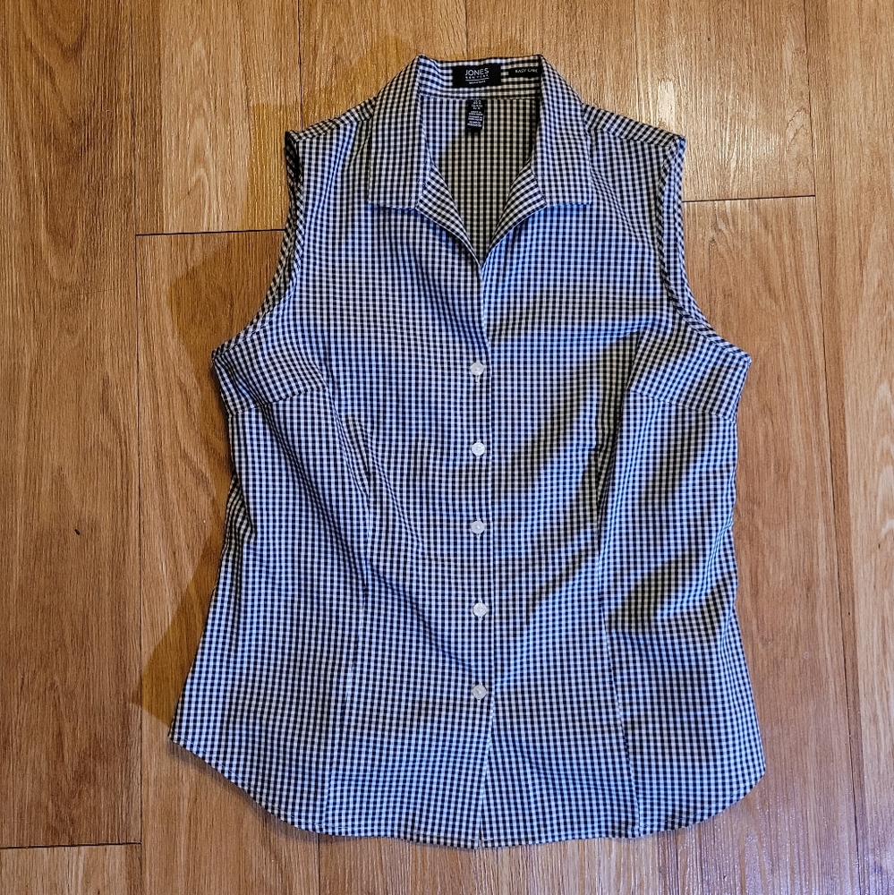 Jones newyork button-up vest M